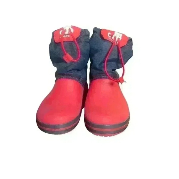 Toddler Crocs Lodgepoint Boots Size 13 - Picture 2 of 5